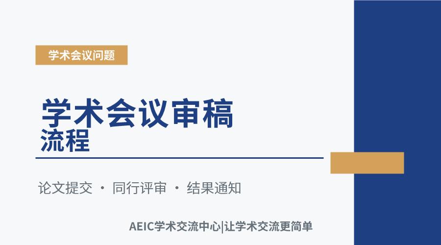 学术会议审稿流程