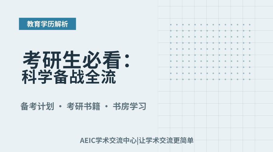 考研生必看:科学备战全流程规划与建议