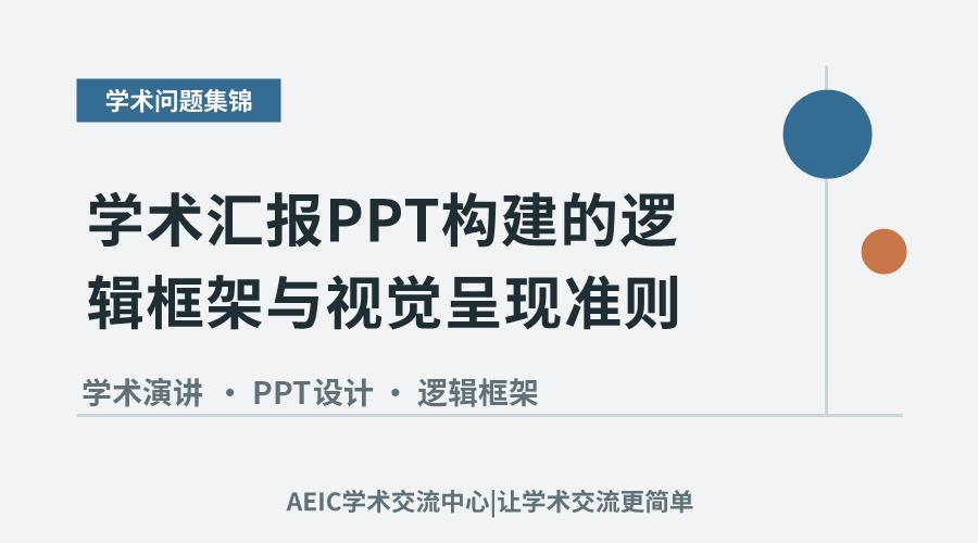 学术汇报PPT构建的逻辑框架与视觉呈现准则