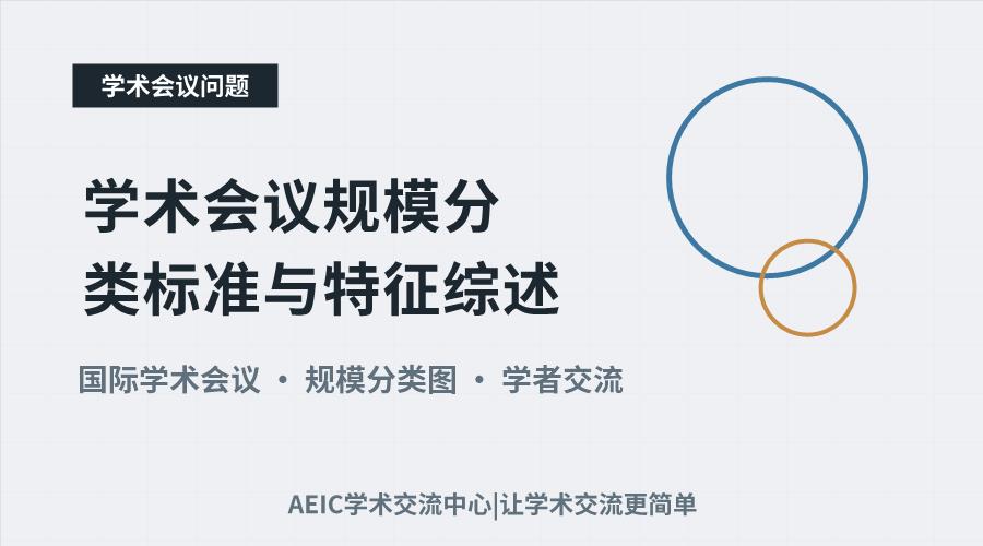 学术会议规模分类标准与特征综述