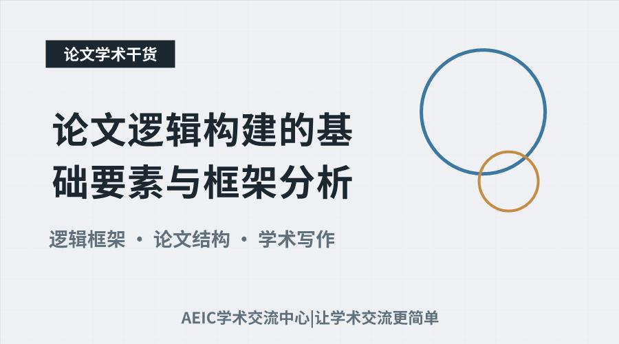 论文逻辑构建的基础要素与框架分析