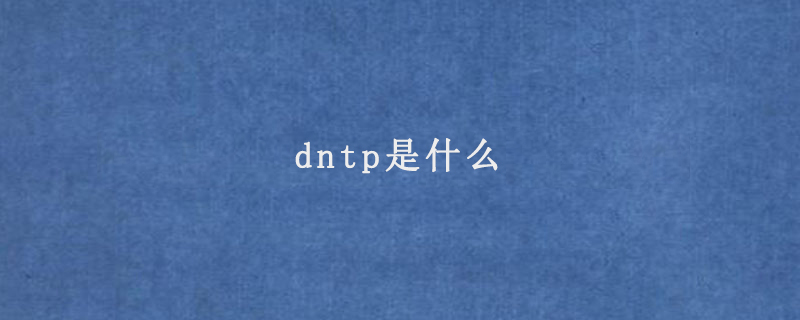 dntp是什么